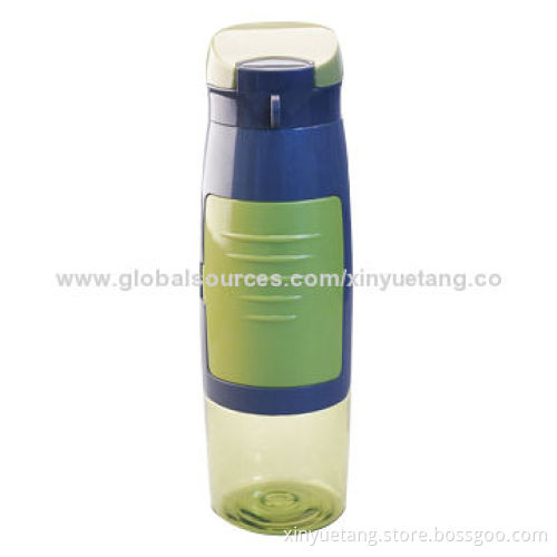 Global Universal Fashion Sports Shaker Protein Powder Water Bottle, 750ml VolumeNew